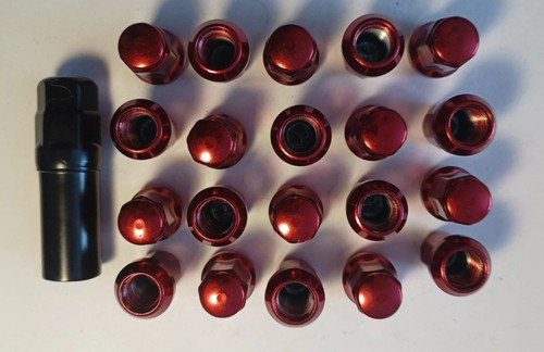 Red spline wheel - red,