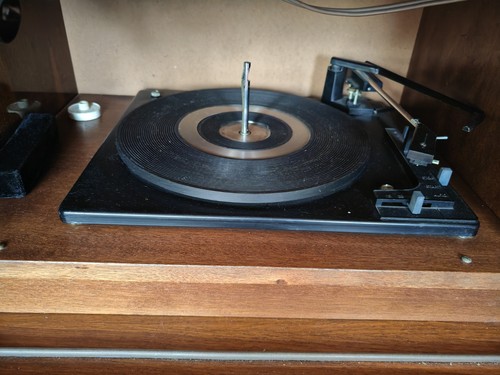 1960s radio gram - radio, record