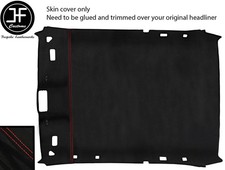 Red stitch liner roof - red,