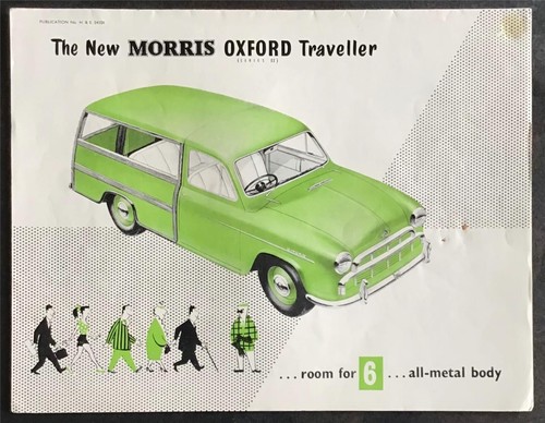 Morris oxford traveller - oxford,