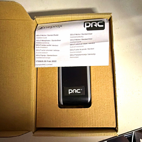 Pac oneprox g3s mullion - oneprox,