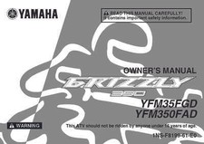 Yamaha Owners Manual Book 2013