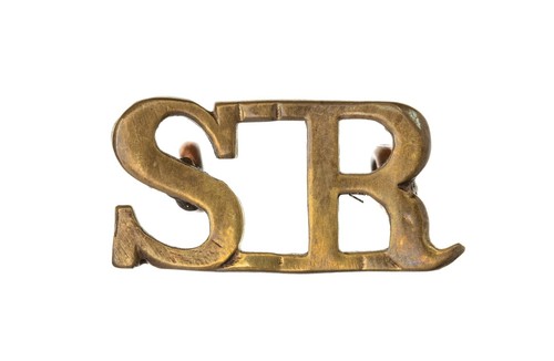 Scottish rifles shoulder title - scottish,