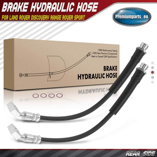 Brake hoses rear - 2x,