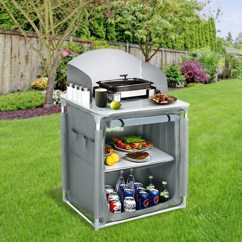 Folding outdoor kitchen - folding,