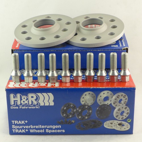 Wheel spacers 20mm - h&r, silver