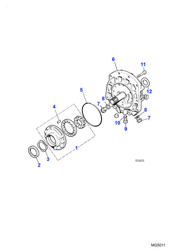 Jaguar genuine pump seal - jaguar,