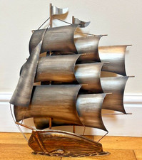 Galleon Metal Wall Art