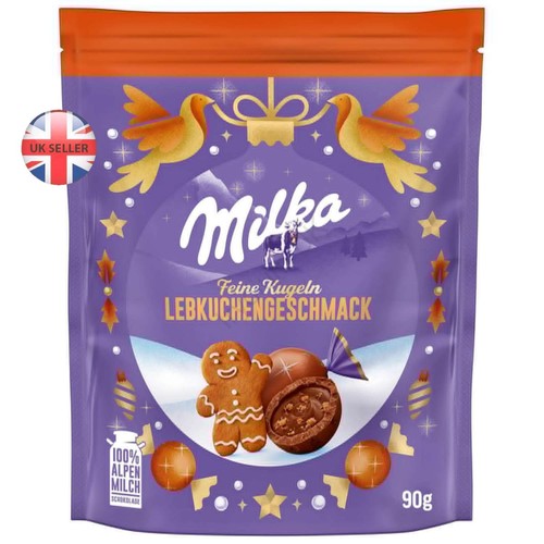 Milka gingerbread balls90g - gingerbread,