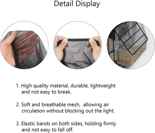 Pet bird cage cover seed - pet,