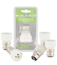 6 X  B22 to GU10 Bulb Mount