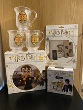 HARRY POTTER BUNDLE - Butterbeer, Crochet set, Trivial Pursuit and Decals