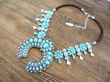 Turquoise silver squash - silver,