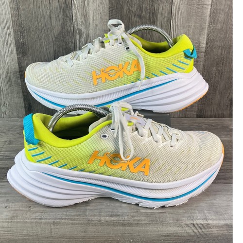 Hoka bondi mens white - x,