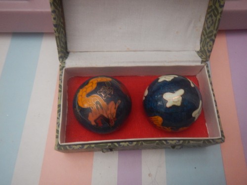 Vintage chinese baoding balls - vintage,