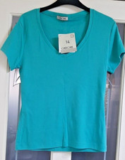 TESCO CHEROKEE GREEN V-NECK