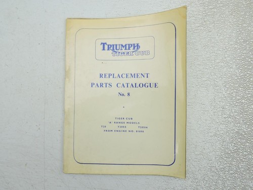 1963 triumph tiger cub t20 - triumph,