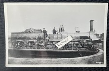 LNWR Crewe Goods Loco No. 72 Huddersfield Hillhouse Turntable Old Photo Print