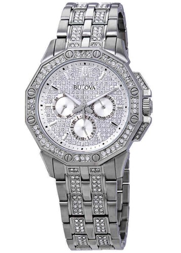 Bulova octava silver - silver, dial