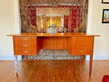 Vintage Danish Teak Writing Desk – Modern, 1960s - Peter Hvidt - Anne Voder