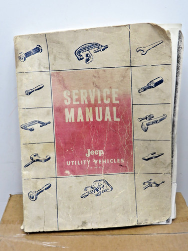 1961 jeep f4 factory shop - l6,
