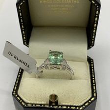 Gemporia Tuscon green fluorite