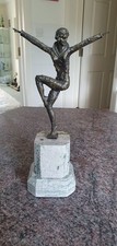 Art deco figurine dancer - art,