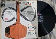 Classical Songs From Films Bollywood Indian Vinyl LP Record
