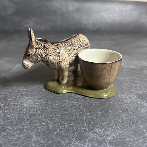 Quail ceramics donkey - ceramics, shaped
