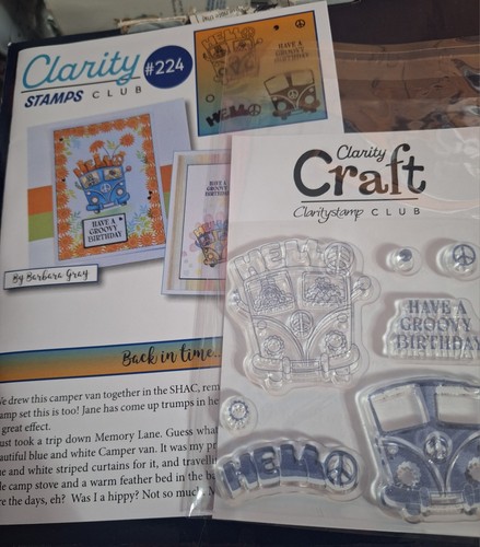 Clarity stamps club - stamps, birthday