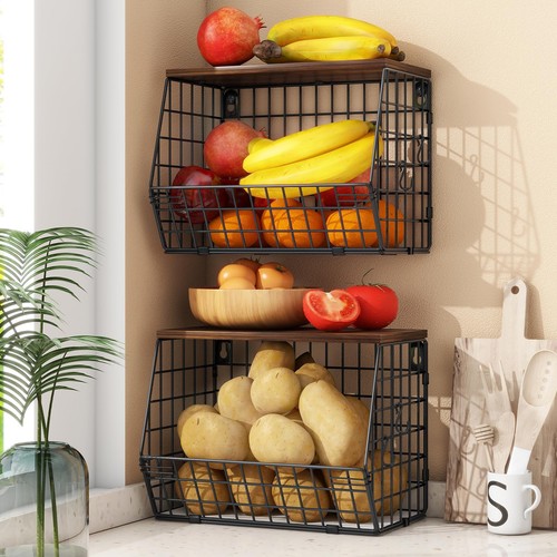 Vegetable rack wall mounted - vegetable,