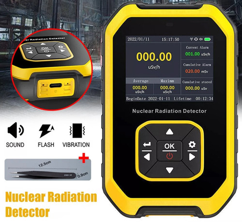 Nuclear radiation detector - radiation,