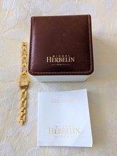 Beautiful Michel Herbelin Gold Coloured Watch. Excellent Condition.