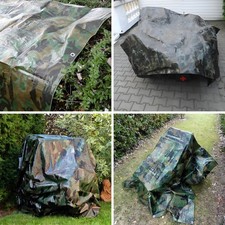 Tarpaulin Heavy Duty Waterproof Cover Tarp Ground Sheet + 10 BUNGEE BALLS