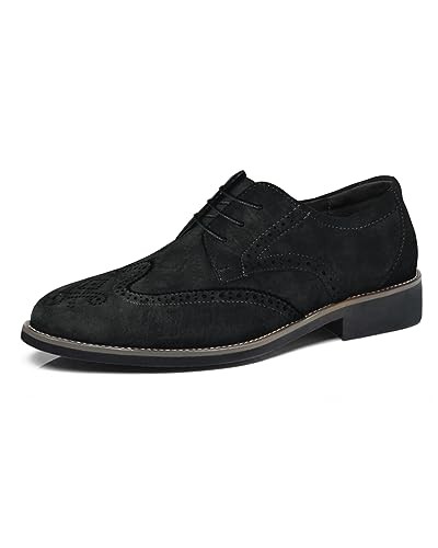 Mens suede brogues formal - brogues,