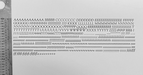 New letterpress type - letterpress, 12