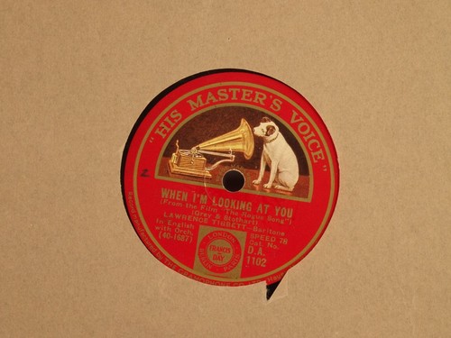 Lawrence tibbett when - tibbett,