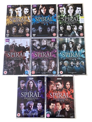 Bbc spiral engrenages dvd tv - engrenages,