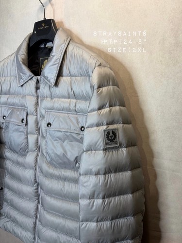 Belstaff tour silver quilted - silver,