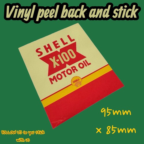 Shell 100 motor oil - x-100,