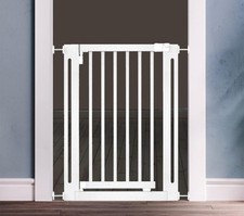 Safetots Baby Gate Elegance Safety Wooden Gate White Range, 63cm - 153cm