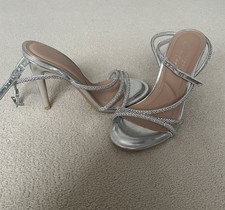 New Look UK 3 Silver Glitter