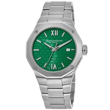 New Baume & Mercier Riviera Green Dial Steel Women's Watch 10683