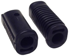Footrest front for - front, (rubber)