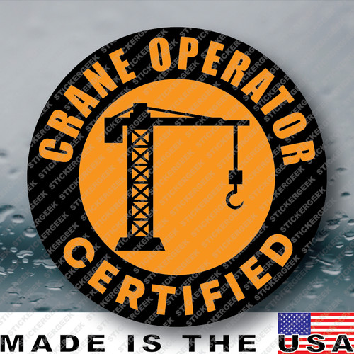 Crane operator certified - certified, funny