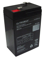 ULTRAMAX RECHARGEABLE 6 VOLT