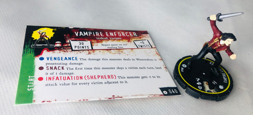 Horrorclix vampire enforcer - horrorclix,