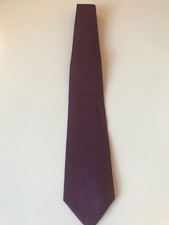 Lords Cricket Ground Middlesex Cricket trust purple silk tie