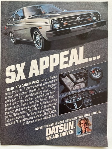 1978 datsun 200 - datsun, ad