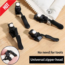 6x Universal Fix Zipper Repair Kit Replacement Zipper Slider Pull for Bags Coat